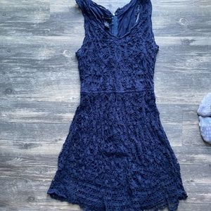 Blue Lace Dress